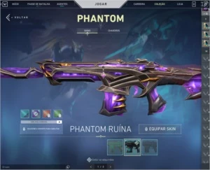CONTA VALORANT OURO 1, SKINS DESCRIÇÃO: