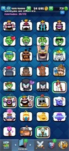 Clash Royale conta lvl 13