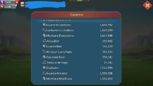 Lords 836M (800k de gemas) - Lords Mobile