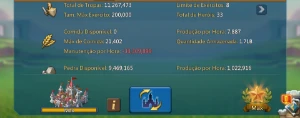 Lords 836M (800k de gemas) - Lords Mobile