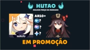 ✨ Genshin Impact - Conta com Hutao 5⭐ AR10 ✨