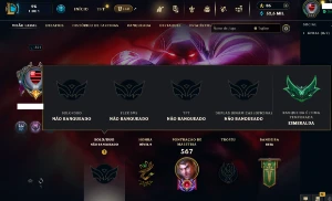 Conta Lol Lv 351 127 Skins - League of Legends