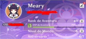 Shenhe + Subjugadora + Yoimiya + Harpa + Xiao + Duelo AR 49 - Genshin Impact
