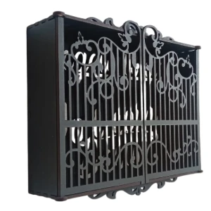Porta chaves 3D MDF Portão do céu, exclusivo, suporte,... - Artesanato e Personalizados