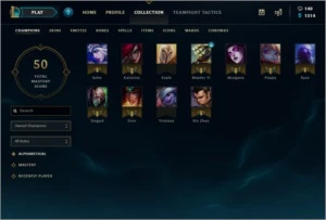 CONTA UNRANKED - League of Legends LOL
