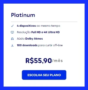 Conta Hbo Max (Plano Platinum 4K) No Eu E-Mail - Assinaturas e Premium