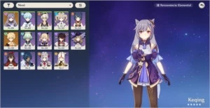 AR 45 Keqing, Lança 5 + 10000 primogens (zonghli garantido) - Genshin Impact
