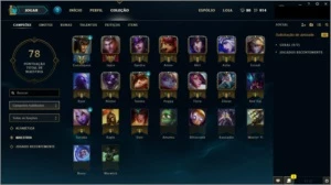 Conta League of Legends Platina 3 + Smurf LOL