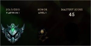 CONTA PLATINA 1 MMR DIAMANTE 2 SMURF - League of Legends LOL