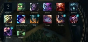 CONTA PLATINA 1 MMR DIAMANTE 2 SMURF - League of Legends LOL