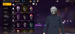 Conta Free Fire Inumeros Itens Raros/ Mano Max, Galaxy A80..