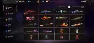 Conta Free Fire Inumeros Itens Raros/ Mano Max, Galaxy A80..