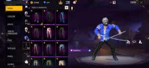 Conta Free Fire Inumeros Itens Raros/ Mano Max, Galaxy A80..