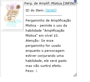 Ragna4th Amplificação Mistica Infinita - Ragnarok Online