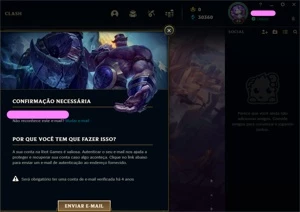 CONTA LOL DIAMANTE 1-EMAIL /TELEFONE NÃO confirmado + SKINS - League of Legends