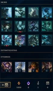 CONTA LOL DIAMANTE 1-EMAIL /TELEFONE NÃO confirmado + SKINS - League of Legends