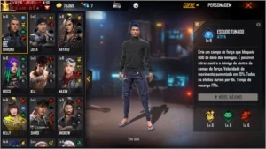 vendo conta com 2 angelical feminina - Free Fire