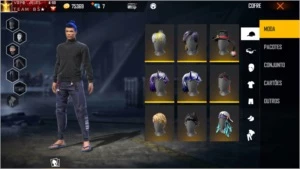 vendo conta com 2 angelical feminina - Free Fire