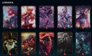 Conta De Lol Lvl 644 - League of Legends