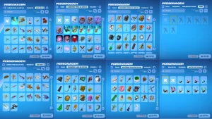 CONTA FORTNITE - SEASON THE SIMPSONS +ISHOWSPEED! +96 SKINS!