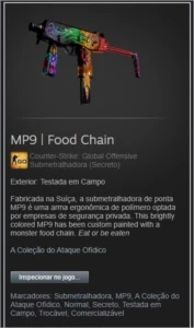 MP9 | Food Chain FTT - Counter Strike CS