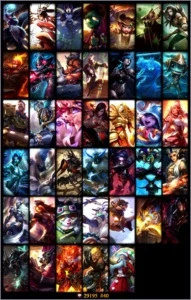 Conta lol 40 skins todos campeões - League of Legends