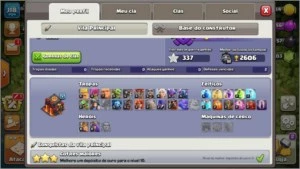 Conta Clash Of CLans Cv 10 com 5 construtores