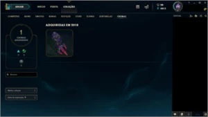 Conta League of Legends Bronze 2 S9 LOL