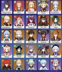 Conta genshin, todos os personagens de nodkrai e 100+ dias - Genshin Impact
