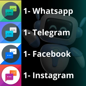 Mega Pack Robô Whatsapp/Instagram/Telegram/Facebook