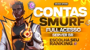 ⛓ Contas Smurf Valorant Fa / Servidor Br / Escolha Seu Rank!