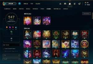 Conta LOL Gold 3 - League of Legends
