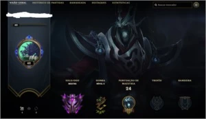 CONTA LOL MESTRE DIVERSAS SKINS - League of Legends