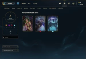 CONTA LOL MESTRE DIVERSAS SKINS - League of Legends