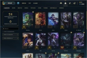 CONTA LOL MESTRE DIVERSAS SKINS - League of Legends