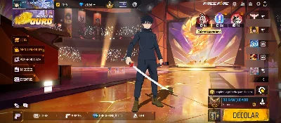 Conta free fire com 2000 mil dimas