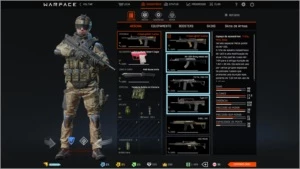 conta de warface patente 72 com 8 warbox e varias arma de gp
