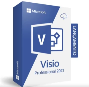 Licença Visio 2021 Plus Professional Vitalício - Softwares e Licenças
