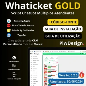 WhaTicket Gold SaaS  Atualizado  5.26 - Outros