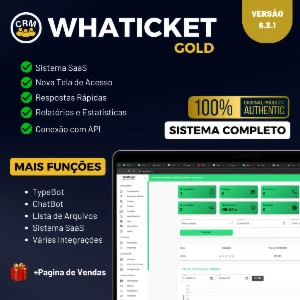 WhaTicket Gold SaaS  Atualizado  6.3.1