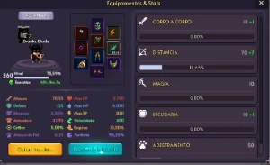 Grind Hero - Arqueiro 270+ /  Top 4 Dist