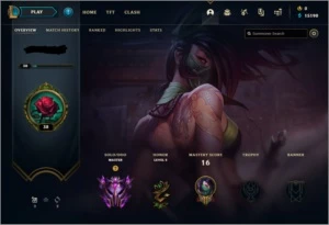 Conta LOL Mestre 79% Winrate - League of Legends