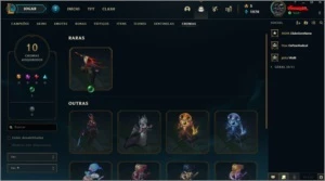 Conta Lol G4 56 skins - League of Legends