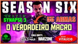 MACRO MOUSE RAZER COD - WARZONE + COLD WAR (O VERDADEIRO) - Call of Duty