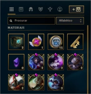 Conta Platina V, 82 champions e 31 Skins - League of Legends LOL