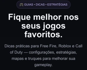 Site De Dicas Para Jogos