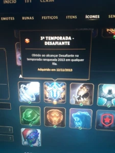 Janna Vitoriosa, 2 Icones Challenger, 241 Skins - League of Legends LOL