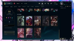 Conta Prata IV com skins boas - League of Legends LOL