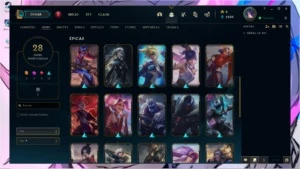 Conta Prata IV com skins boas - League of Legends LOL