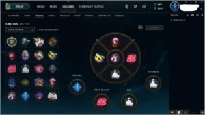 CONTA LOL DIAMANTE 3 | SKINS LENDÁRIAS E MÍTICAS - League of Legends